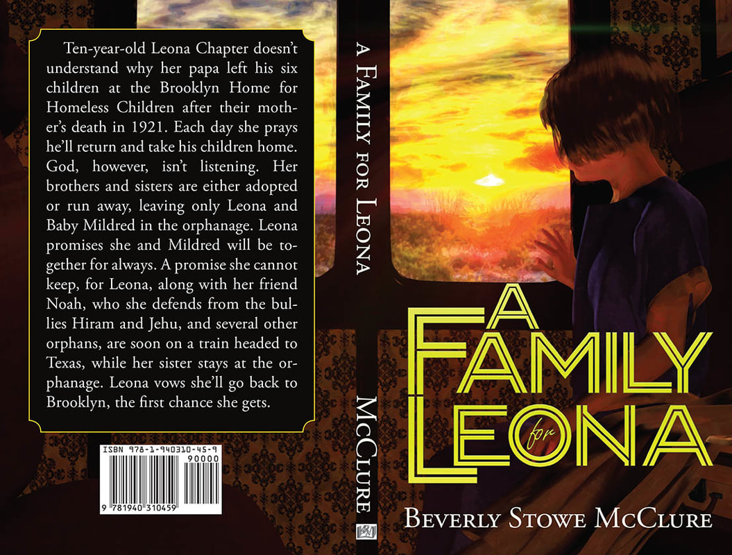 WillowRaven's book cover wrap art and design for A FAMILY FOR LEONA, by Beverly Stowe McClure