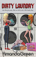WillowRaven's book cover art and design for DIRTY LAUNDRY, by Amanda Green