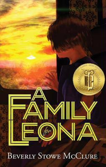 WillowRaven's book cover art and design for A FAMILY FOR LEONA, by Beverly Stowe McClure