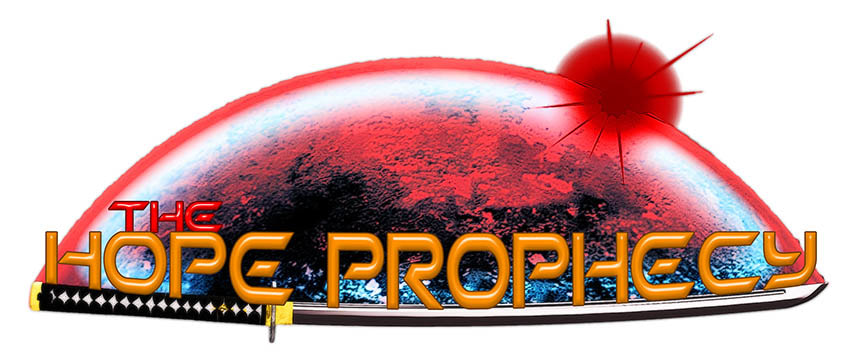 WillowRaven's series logo design for Tobin Marks' The Hope Prophecy book series